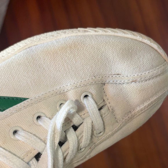 VintageTretorn Canvas Sneakers with Green Accents - Picture 5 of 6